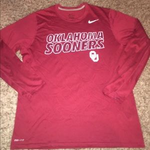 Oklahoma Sooners Nike top large